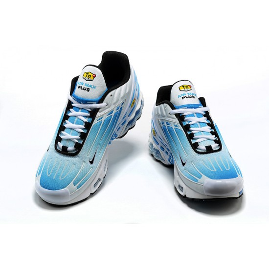 Nike Air Max Plus 3 Uomo Bianco Blu CK6715-100 Scarpe Da Ginnastica