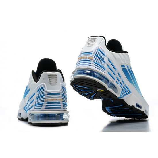 Nike Air Max Plus 3 Uomo Bianco Blu CK6715-100 Scarpe Da Ginnastica