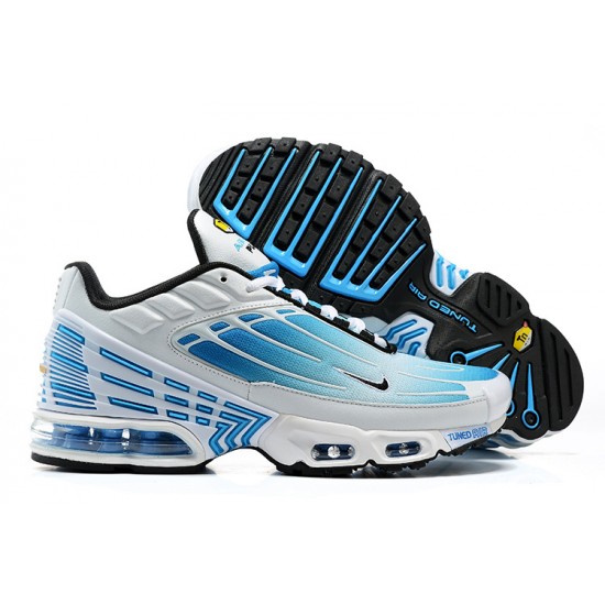 Nike Air Max Plus 3 Uomo Bianco Blu CK6715-100 Scarpe Da Ginnastica