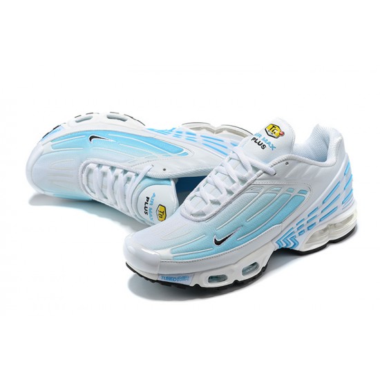 Nike Air Max Plus 3 Uomo Bianco Blu Scarpe Da Ginnastica