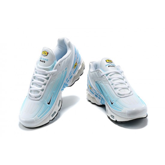 Nike Air Max Plus 3 Uomo Bianco Blu Scarpe Da Ginnastica