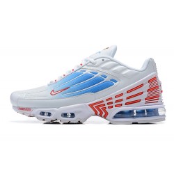 Nike Air Max Plus 3 Uomo Bianco Blu E Rosso Scarpe Da Ginnastica