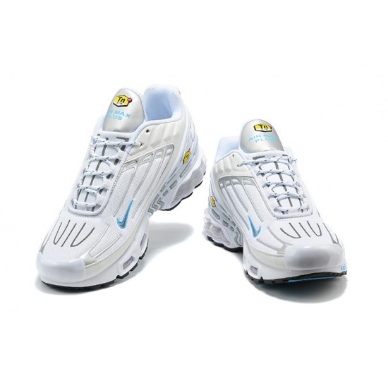 Nike Air Max Plus 3 Uomo Bianco DR0140-100 Scarpe Da Ginnastica