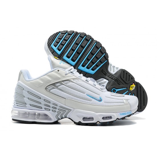 Nike Air Max Plus 3 Uomo Bianco DR0140-100 Scarpe Da Ginnastica