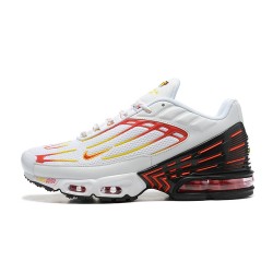 Nike Air Max Plus 3 Uomo Bianco Rosso DX9263-100 Scarpe Da Ginnastica