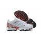 Nike Air Max Plus 3 Uomo Bianco Rosso E Argento Scarpe Da Ginnastica