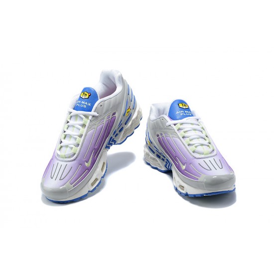 Nike Air Max Plus 3 Donna/Uomo Grigio Viola CD6871-006 Scarpe Da Ginnastica