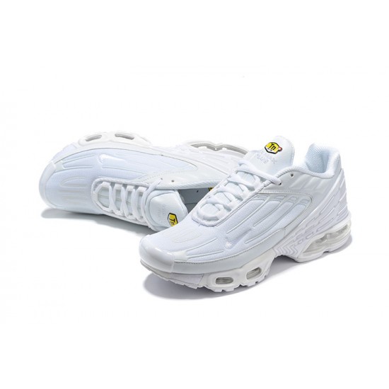 Nike Air Max Plus 3 Donna/Uomo Bianco CD6871-100 Scarpe Da Ginnastica