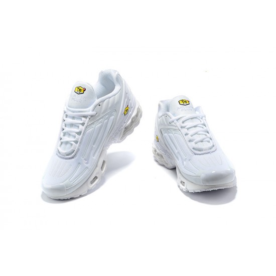 Nike Air Max Plus 3 Donna/Uomo Bianco CD6871-100 Scarpe Da Ginnastica