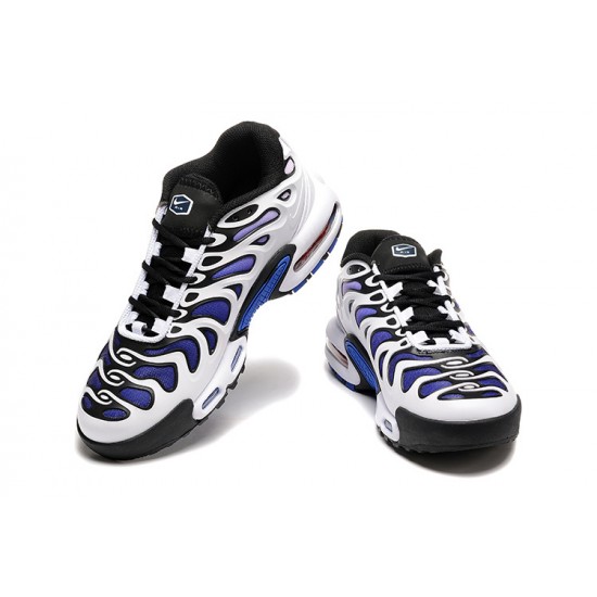 Nike Air Max Plus Drift Uomo Bianco Blu E Nero Scarpe Da Ginnastica