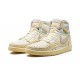 Nike Air Jordan 1 High Uomo Union x Bephie's Beauty Supply - Woven Sail FD2565-100 Scarpe