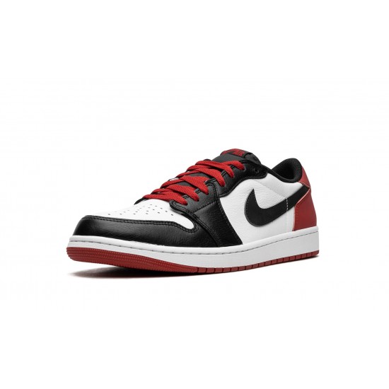 Nike Air Jordan 1 Low Uomo Black Toe 2023 CZ0790-106 Scarpe