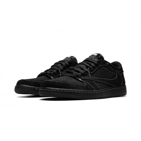 Nike Air Jordan 1 Low Uomo OG Travis Scott - Black Phantom DM7866-001 Scarpe