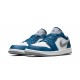 Nike Air Jordan 1 Low Uomo True Blue 553558-412 Scarpe