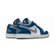 Nike Air Jordan 1 Low Uomo True Blue 553558-412 Scarpe